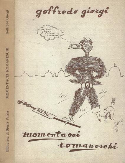 Momentacci romaneschi (Autografo) - copertina