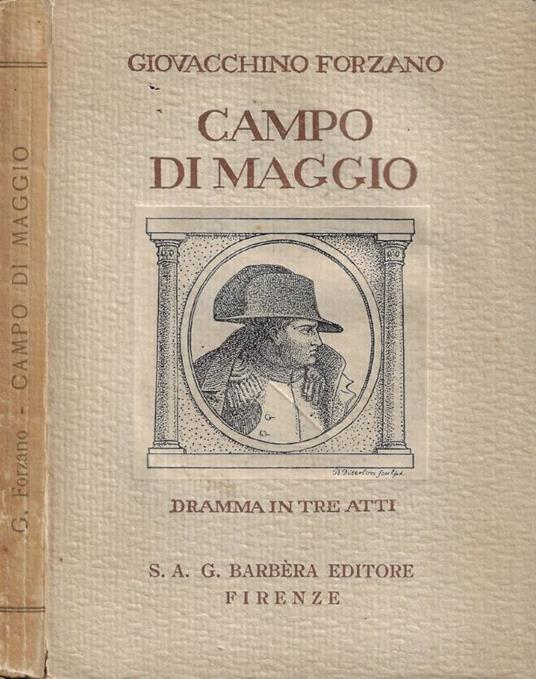 Campo di maggio - Giovacchino Forzano - copertina
