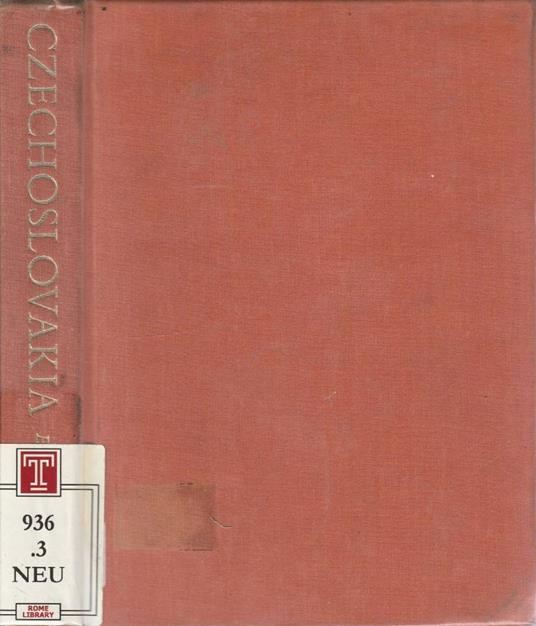 Czechoslovakia - Evzen Neustupny - copertina