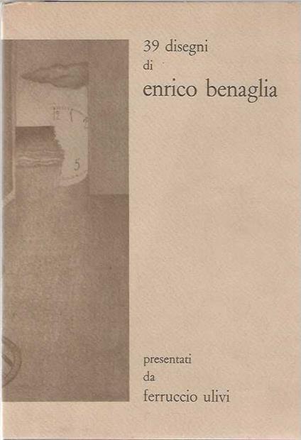 39 disegni di enrico benaglia - copertina
