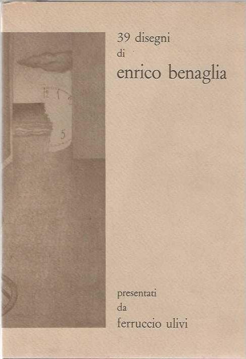 39 disegni di enrico benaglia - copertina