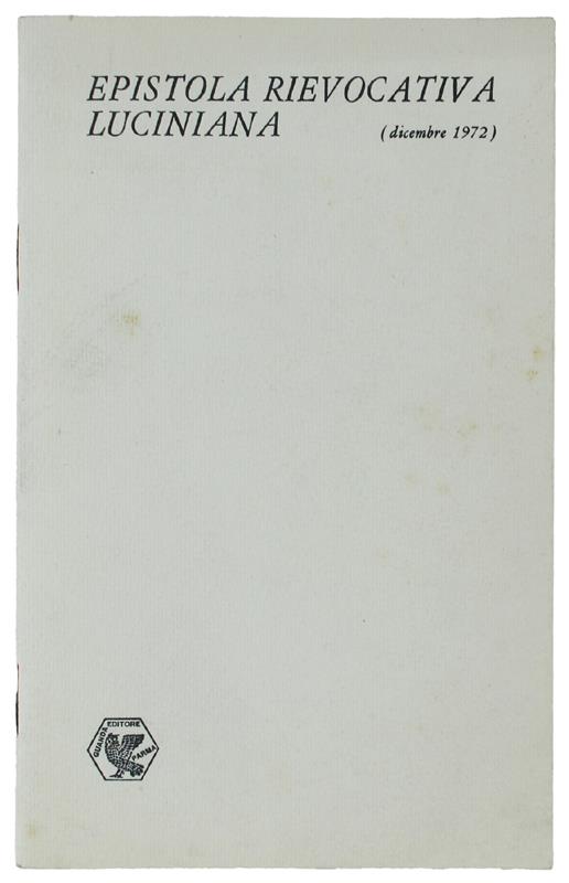 Bergoglio Libri d'Epoca Snc
