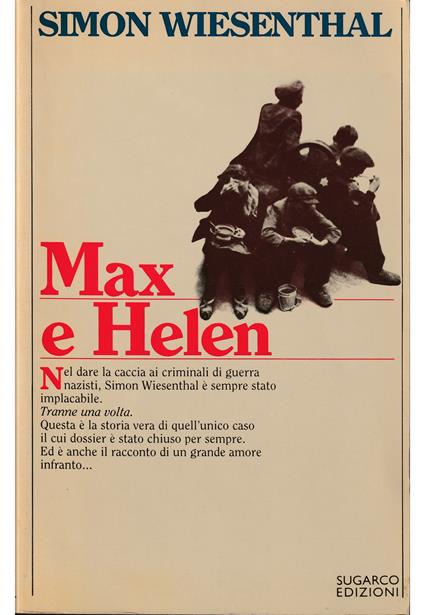 Max e Helen - Simon Wiesenthal - copertina
