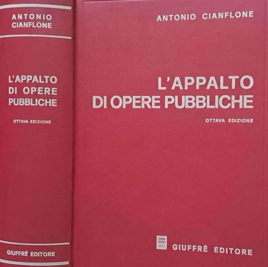 L' appalto di opere pubbliche - copertina