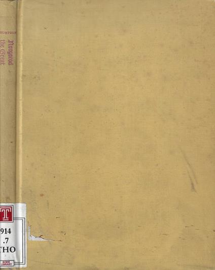 Noogorod the great - copertina