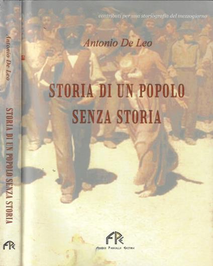 Storia di un popolo senza storia (Autografo) - copertina