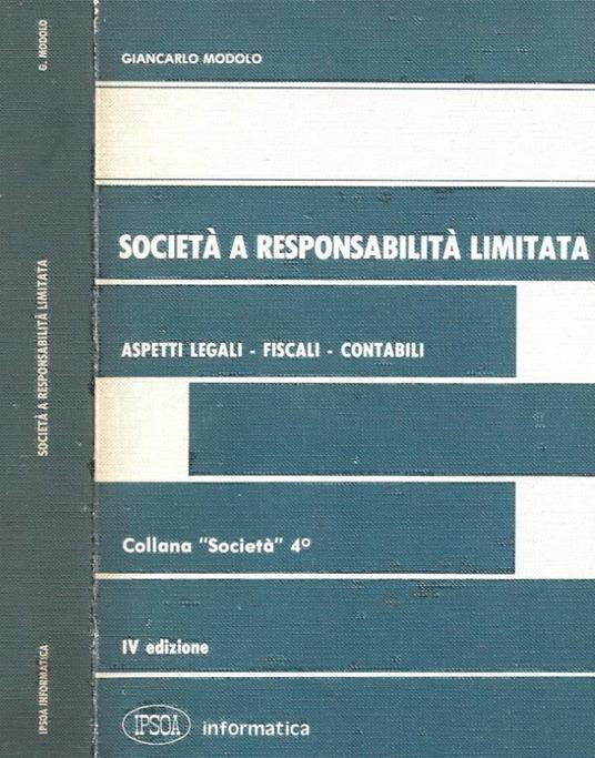 Società a responsabilità limitata - Giancarlo Modolo - copertina