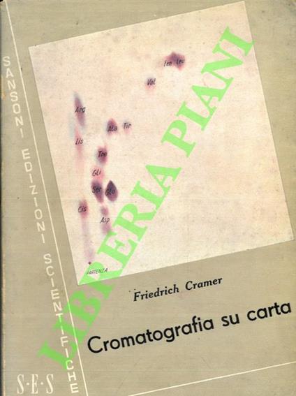 Cromatografia su carta - Friedrich Cramer - copertina