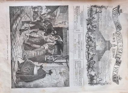 L' Esposizione Universale di Vienna del 1873 illustrata - Dispensa n.27 - copertina