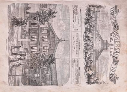 L' Esposizione Universale di Vienna del 1873 illustrata - Dispensa n.57 - copertina