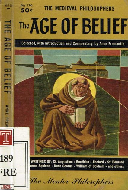 The age of belief - Anne Fremantle - copertina