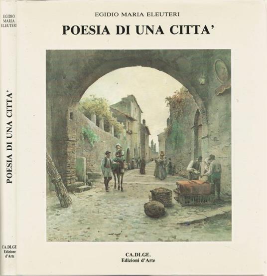 Poesia di una città - Egidio Maria Eleuteri - copertina