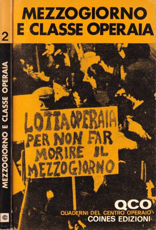 Mezzogiorno e classe operaia - copertina