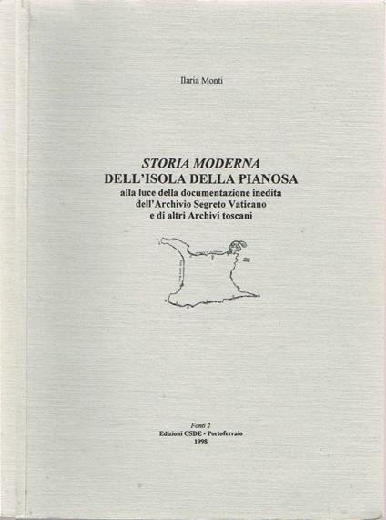 Storia moderna del'Isola di Pianosa (Autografo) - copertina