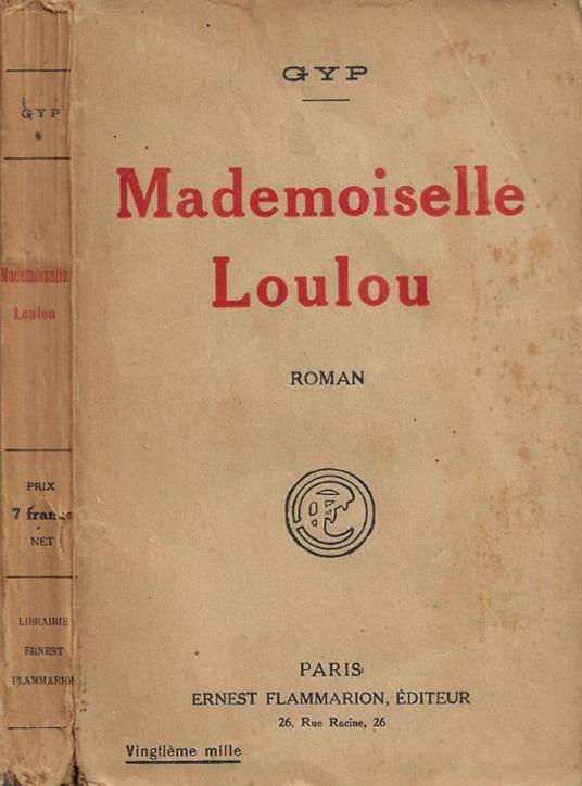 Mademoiselle Loulou - Gyp - copertina