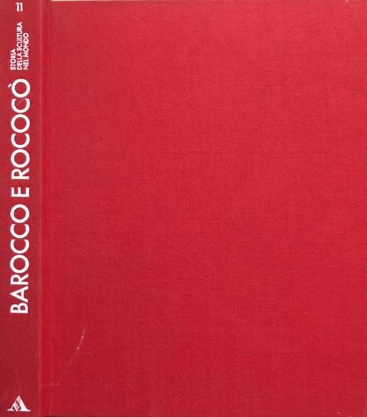 Barocco e Rococò - Maurizio Fagiolo Dell'Arco - copertina