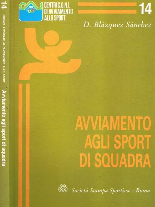Avviamento agli sport di squadra - copertina