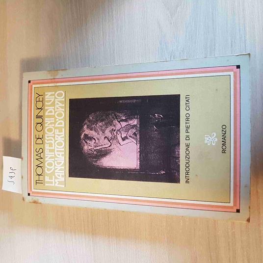 Le Confessioni Di Un Mangiatore D'Oppio - Thomas De Quincey - Bur - 1975 - Thomas De Quincey - copertina