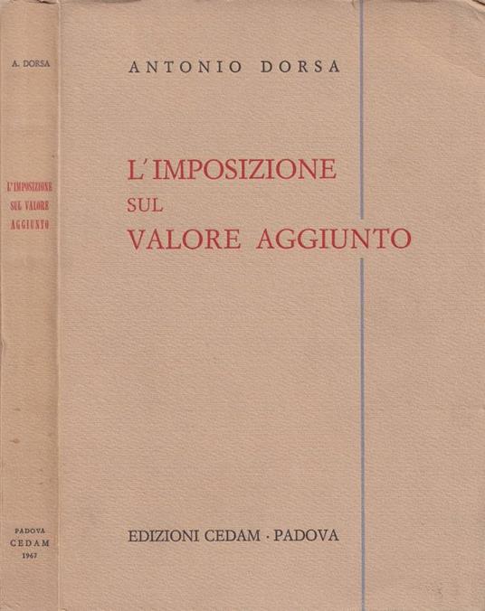 L' imposizione sul valore aggiunto - copertina