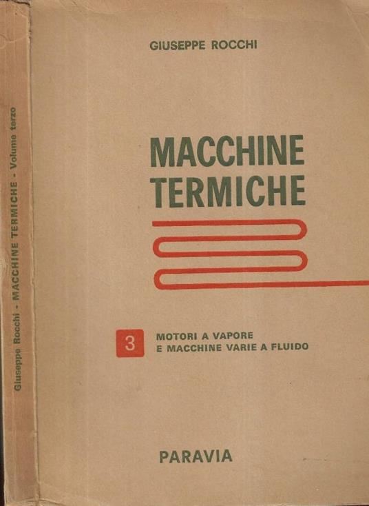 Macchine termiche Vol. 3 - Giuseppe Rocchi - copertina