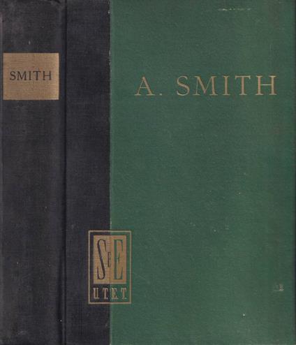 Ricerche sopra la natura e le cause della ricchezza delle nazioni - Adam Smith - copertina