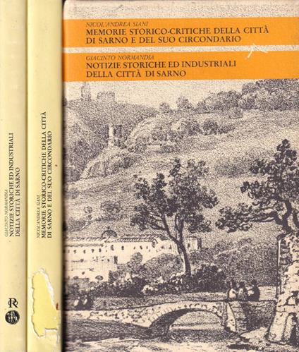 Memorie storico-critiche delle città di Sarno e del suo circondario / Notizie storiche ed industriali della città di Sarno - copertina