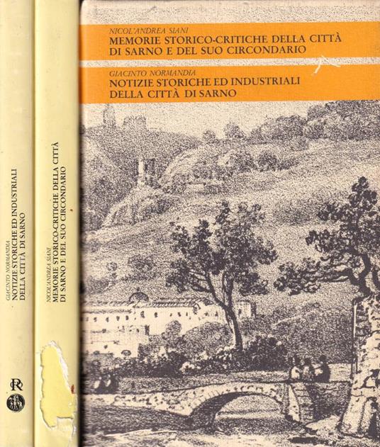 Memorie storico-critiche delle città di Sarno e del suo circondario / Notizie storiche ed industriali della città di Sarno - copertina