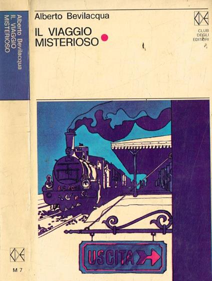 Il viaggio misterioso - Alberto Bevilacqua - copertina