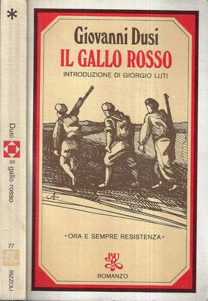 Il gallo rosso - Giovanni Dusi - copertina