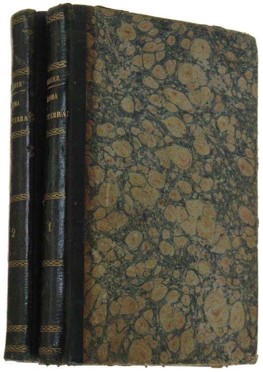 ROMA SOTTERRANEA. Tomo I - Tomo II - Charles Didier - copertina