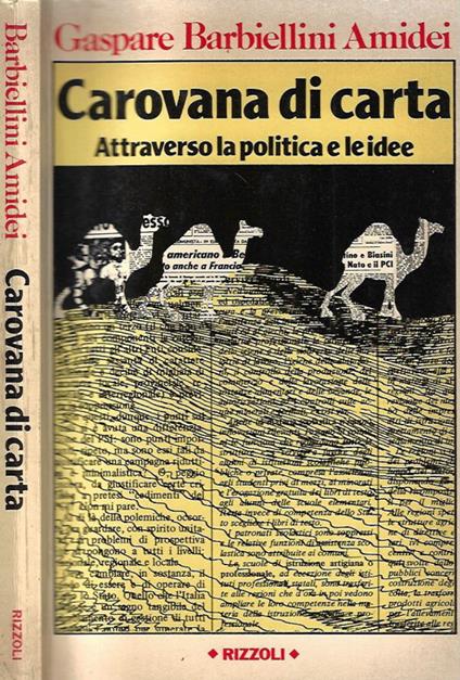 Carovana di carta - Gaspare Barbiellini Amidei - copertina