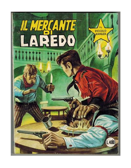 Gli Albi del Cowboy Il Piccolo Ranger 172 Il Mercante di Laredo - copertina