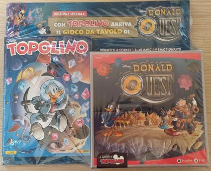 Topolino n. 3352 + Donald Quest Gioco da Tavolo Mickey Mouse Comics 2020 - copertina