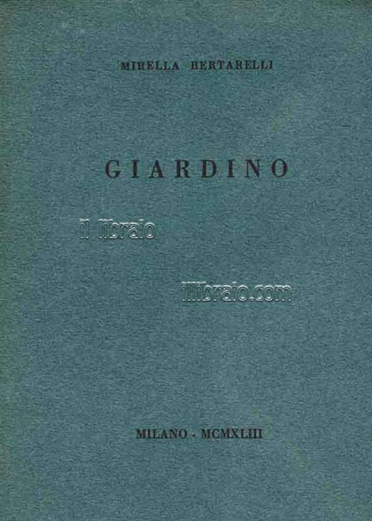 Giardino - copertina