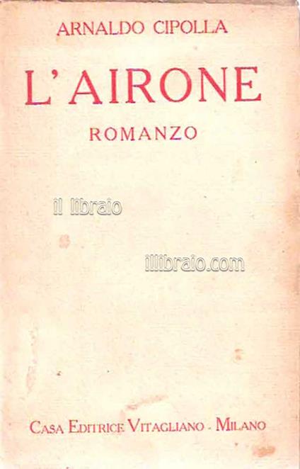L' airone - copertina