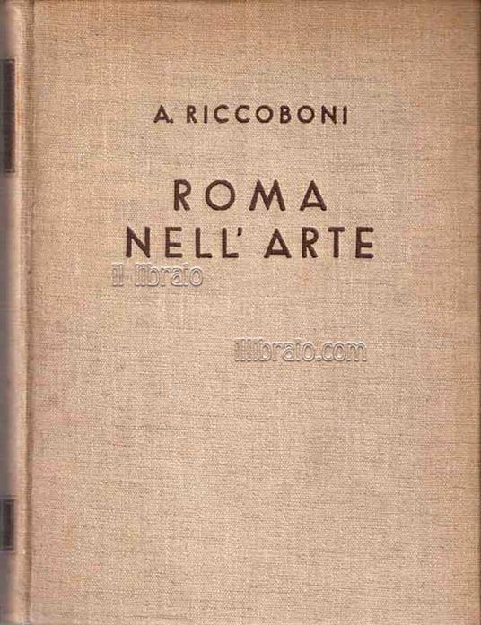 Roma nell'arte. La scultura nell'evo moderno dal Quattrocento ad oggi - copertina