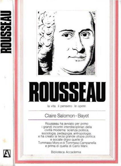 Rousseau di: Claire Salomon - copertina