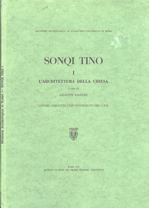 Sonqi Tino vol. I di: Giuseppe Fanfoni - copertina