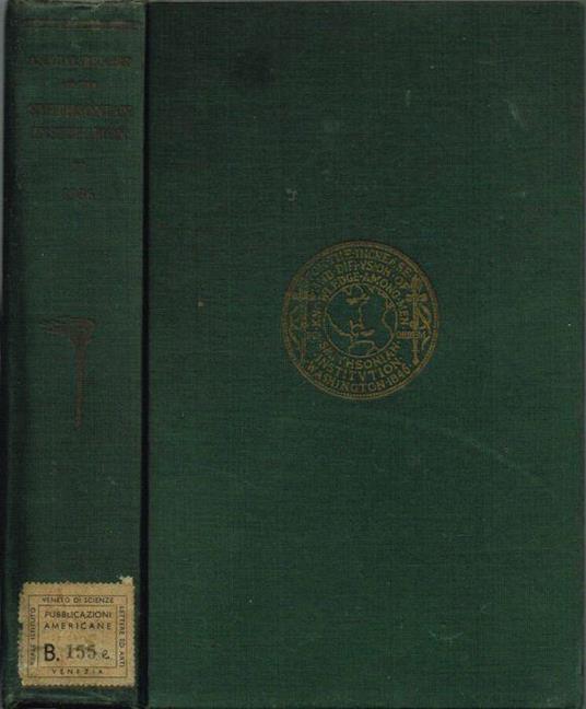 Annual Report of the Board of Regents of the Smithsonian Institution, - copertina