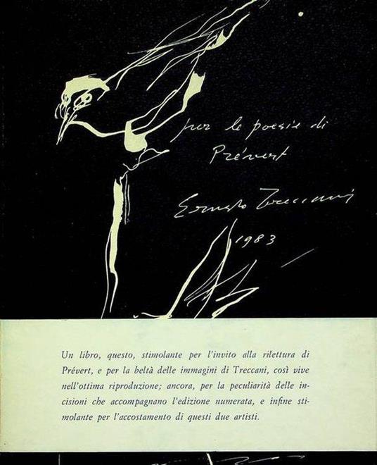 Ernesto Treccani: Per le poesie di Prévert - Ernesto Treccani - copertina
