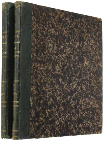 Revue Militaire De L'etranger - 1882. 1er Semestre (N. 542 À 553) - 2me Semestre (N. 554 À 565) - copertina