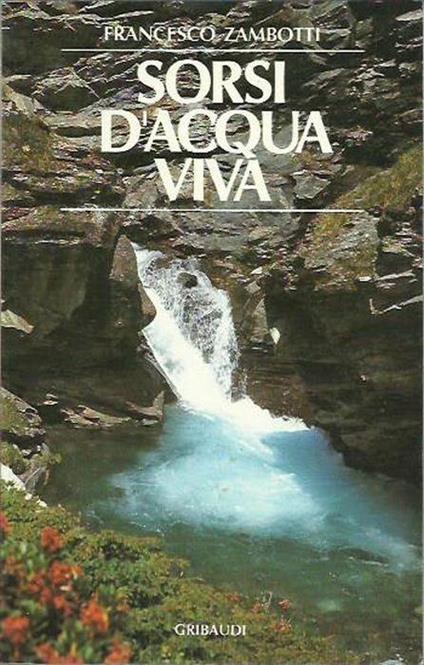 Sorsi d'acqua viva - Francesco Zambotti - copertina