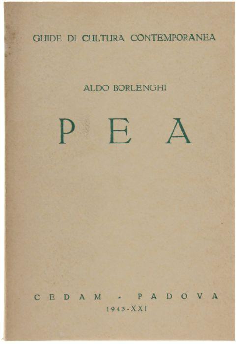 Enrico Pea - Aldo Borlenghi - copertina