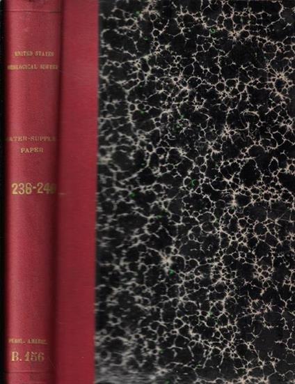 United States Geological Survey Water-Supply Paper 238, 239, 240 - copertina