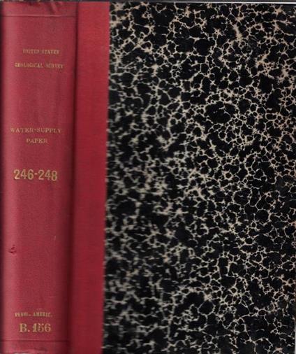 United States Geological Survey Water-Supply Paper 246, 247, 248 - copertina