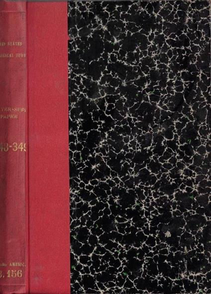 United States Geological Survey Water-Supply Paper 348, 349 - copertina