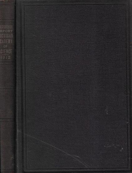 Fourteenth report of the michgan Academy of science - copertina