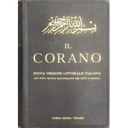 Il Corano. Nuova versione letterale italiana con prefazione e note critico-illustrative del Dott. Luigi Bonelli - Luigi Bonelli - copertina