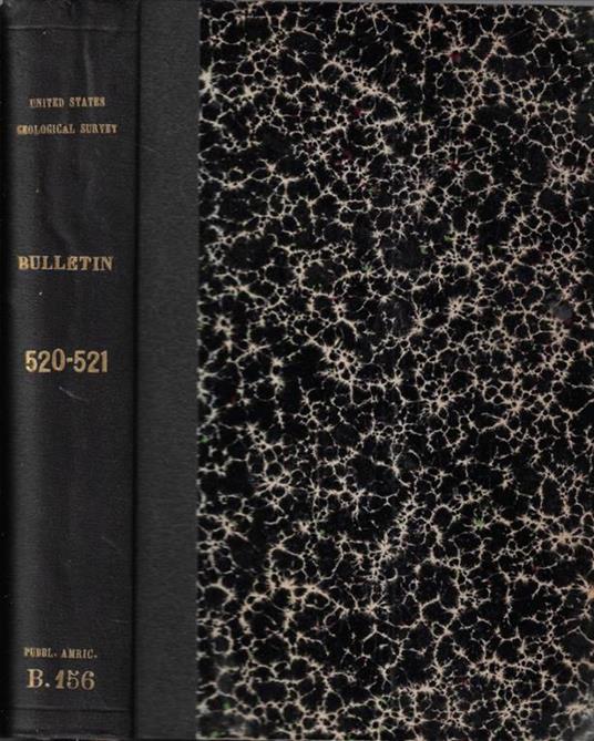 United States Geological Survey Bulletin 520, 521 - copertina