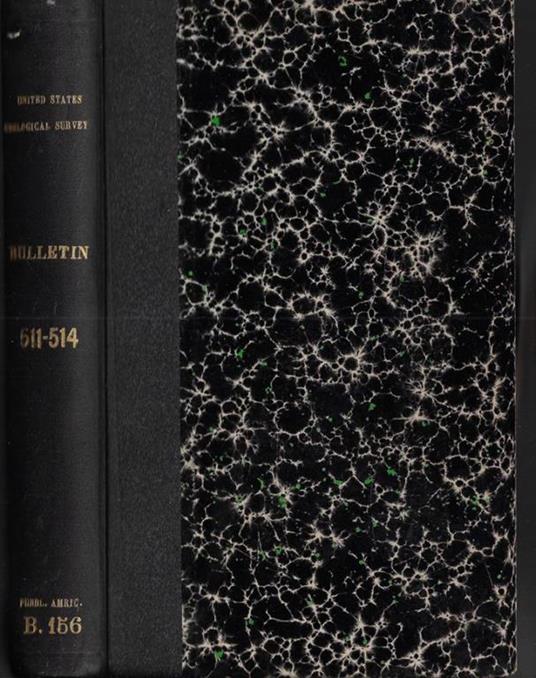 United States Geological Survey Bulletin 511, 512, 513, 514 - copertina